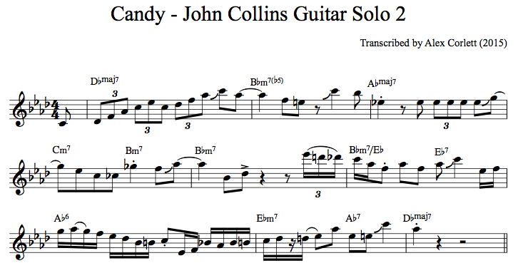 John Collins Candy Solo 2